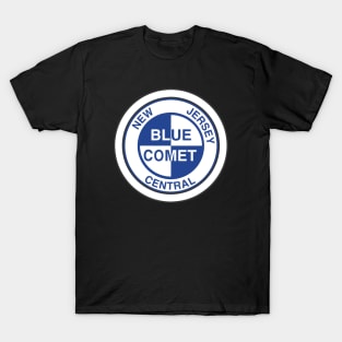 Blue Comet New Jersey Train Railroad T-Shirt